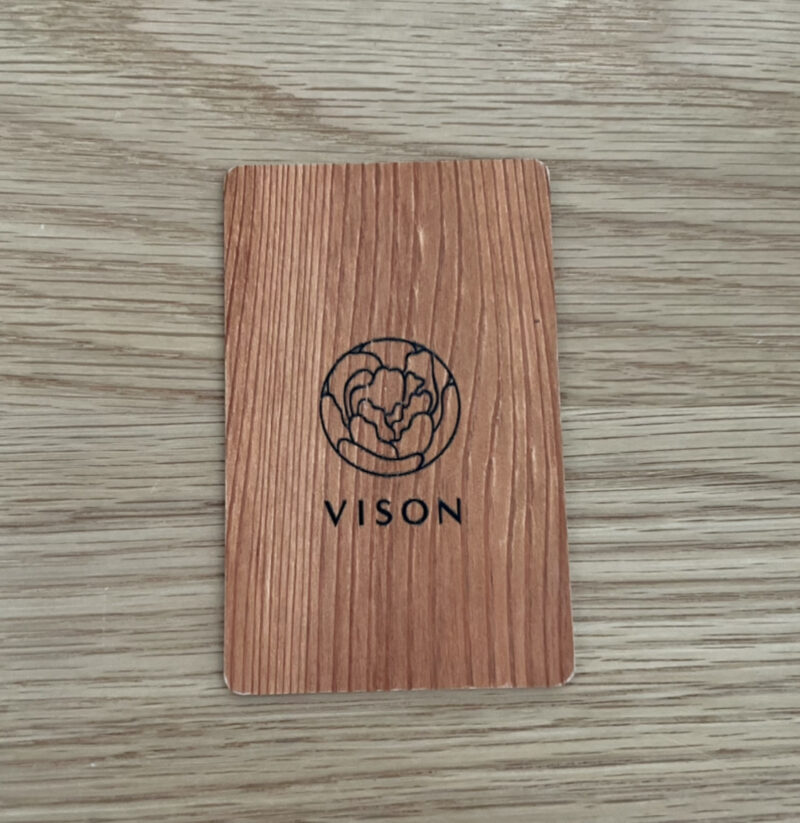 VISON （ヴィソン）ホテルのカードキー