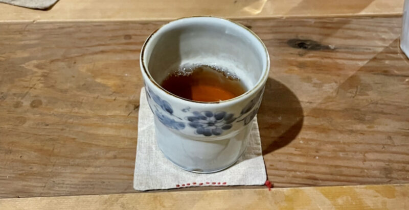大分県杵築市にある『山香文庫』のお茶