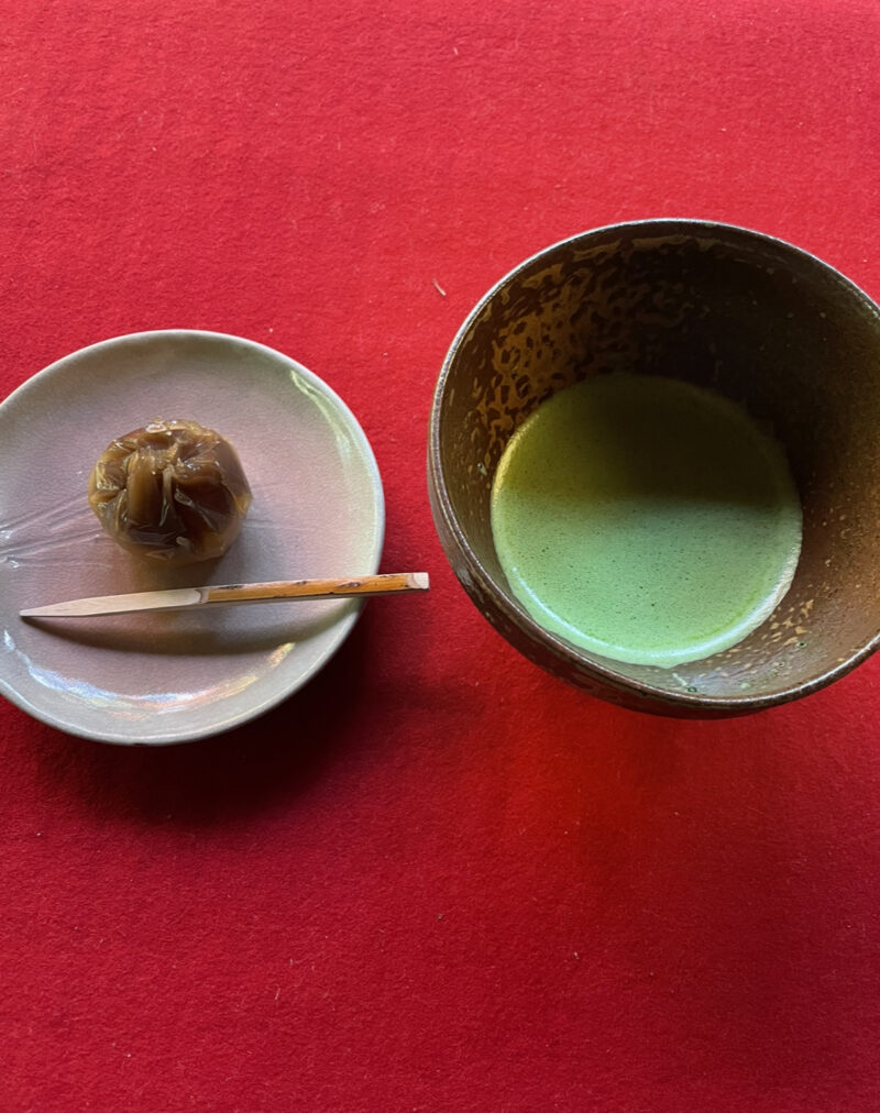 妙心寺桂春院のお茶菓子